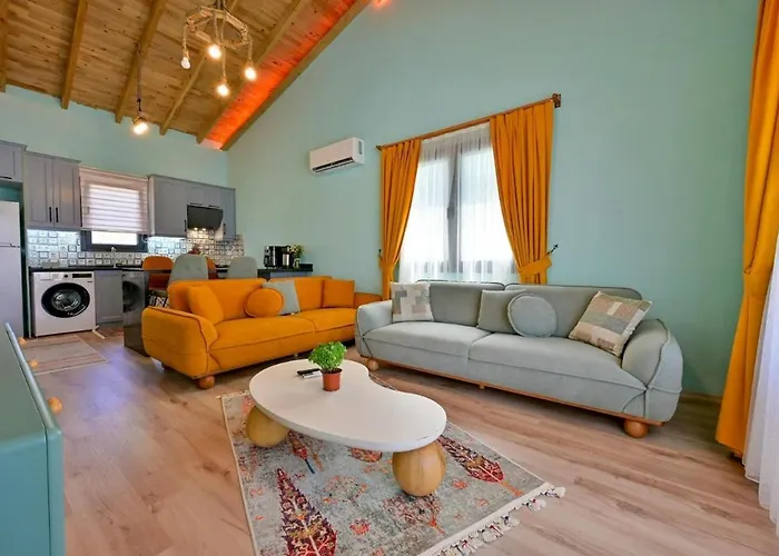 Ozbi 2-villa With Ootdoor Heated Pool For 4 People In Фетхие