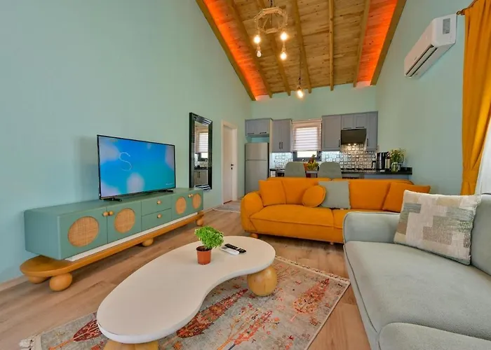 Вилла Ozbi 2-villa With Ootdoor Heated Pool For 4 People In Фетхие